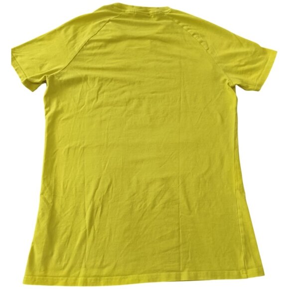 S👕 GYMSHARK Men's Work Yellow T-Shirt Tee - Picture 7 of 8